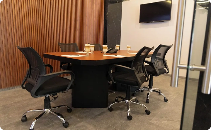 Business center del Hotel Abastos Plaza